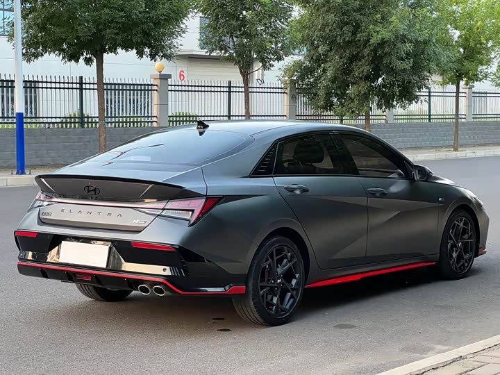 Hyundai Elantra N line, 2023 — фото 4 из 9