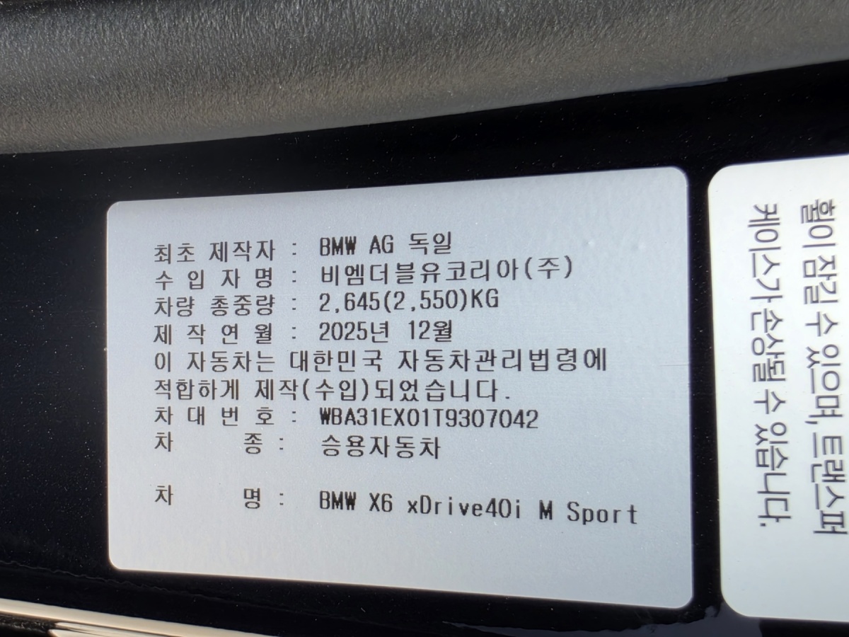 BMW X6, 2025 — фото 11 из 11