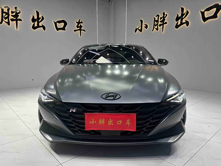 Hyundai Elantra N line, 2022 — фото 2 из 9