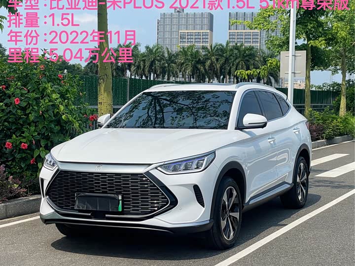 BYD Song Plus Hybrid/EV, 2022 — фото 2 из 9
